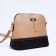 Cross-Bodi Bag on a zipper, beige color