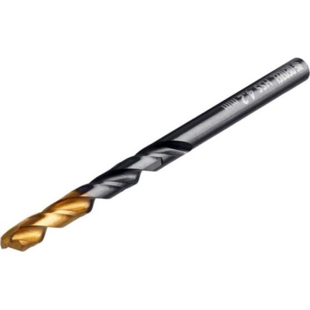 Drill Denzel 717210, 4.2 mm, HSS-Tin, Golden Tip, 10 pcs.-1