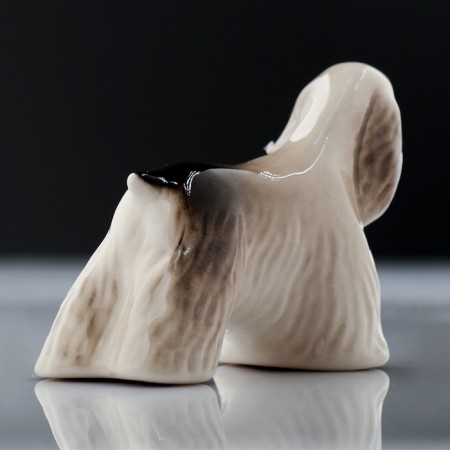 Souvenir "Cocker - Spaniel", standing, 9 × 4 × 6 cm, handmade, porcelain-2