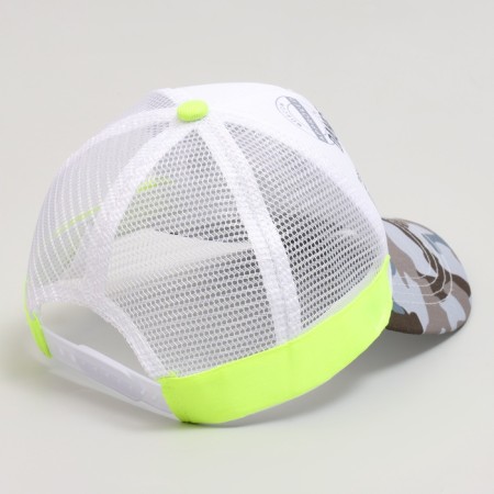 Baby cap for a boy with a Danger grid, rr 52-54, 5-7 years old-5