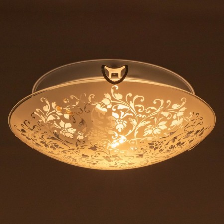 Valencia lamp 1x60W E27, chrome, d = 25 cm, h = 4.5 cm-2