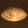 Valencia lamp 1x60W E27, chrome, d = 25 cm, h = 4.5 cm