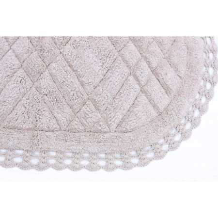 Bathroom mat Sofi de Marko Rachel, lace, size 50x70 cm, beige color-1
