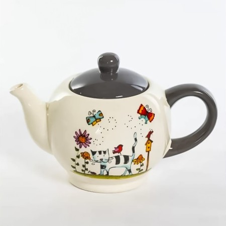 Elrington kettle "Striped cat", 950 ml-1