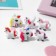 Children's ring "chosen" unicorns, color mix, dimensionless