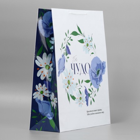 Gift package laminated, packaging, “You are a miracle”, 40 x 49 x 15 cm-5