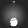 Suspension lamp ST LUCE. SL1164.313.01. Laico. 1x60 W, E27, 25x25x30 cm, brass color