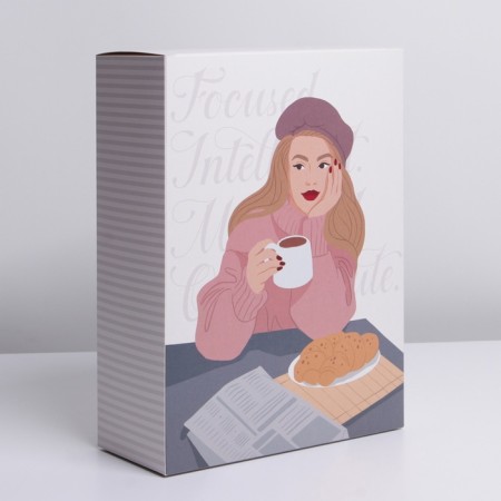 Gift folding box, packaging, Girl, 22 x 30 x 10 cm-1