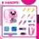 Set of Dr. Game, Minnie Mouse, in a backpack