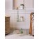 Roster Chmz "Modulus", 30x15x78.5 cm, beige color