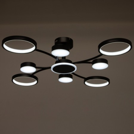 Causteen with PDU 2299/9BK LED 176W 3000-6000K Black 88x88x18 cm Bayerlux-3