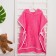 Poveris towel I am a “gnome”, pink color, size 24-32, 100 % cotton, 320 g/m2