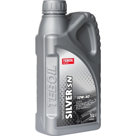 Motor oil Teboil Silver SN 10W-40, semi-synthetic, 1 liter-1