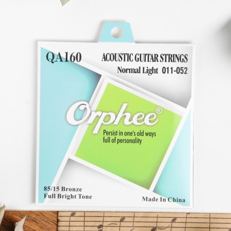 Strings for the acoustic guitar Orphee QA160, 011-052-4