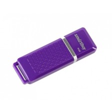 Flash drive Smartbuy Quartz Series Violet, 8 GB, USB 2.0, th he is up to 25 MB/s, PBU up to 15 Mb/s, purple