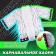 Carnival chaoori "Demonic blade", p. 48-50 (xl), white color