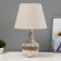 The desktop "Juno" E14 40w beige 25x25x41cm