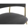 CHAMELIA chair Kamelia metal/velor, gold/gray 57x55x80 cm