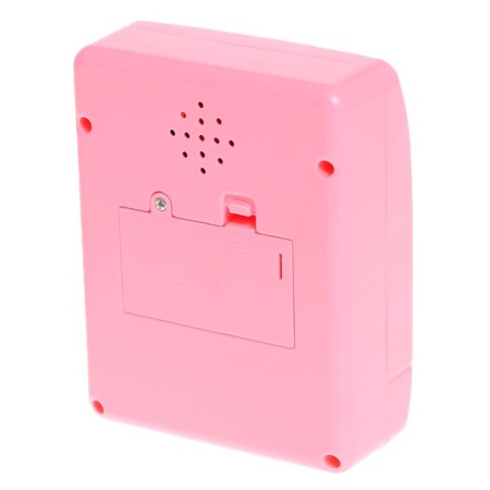 Household appliances "Washing machine", light, sound, drum rotates, pink color-5
