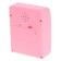 Household appliances "Washing machine", light, sound, drum rotates, pink color