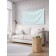 Decorative panel with photo printing "Field of hearts", horizontal, size 150x200 cm