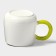 Mug 430 ml "tulip" Orange flower