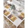 A set of napkins for setting the New Year's atmosphere table, rectangular, size 32x46 cm, 4 pcs