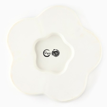 New Year! Menzhitsa New Year's ceramic "Happy New Year", 24 cm, white color-2