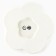New Year! Menzhitsa New Year's ceramic "Happy New Year", 24 cm, white color
