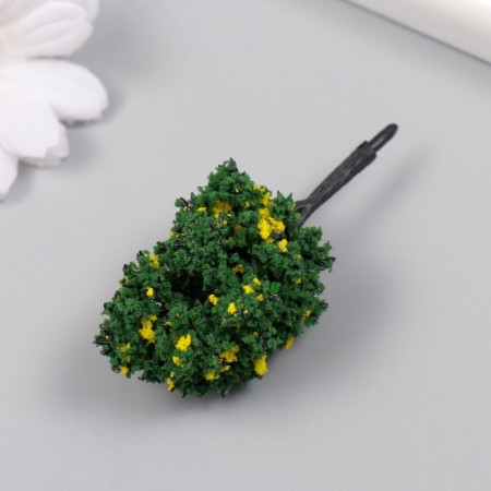 Artificial plant for creativity plastic "Cassia" 8 cm-2