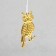Wind Music Metal "Crescent and Filin" 9 bells 80x17.5x2.5 cm