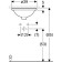 Geberit Variform 500.744.01.2, D = 33 cm, without opening for the mixer, white