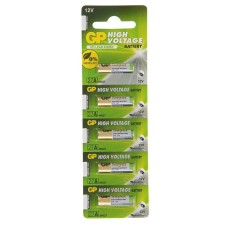 Alkalin battery GP Mercury Free, A27 (27a, MN27) -5BL, 12V, blister, 5 pcs.