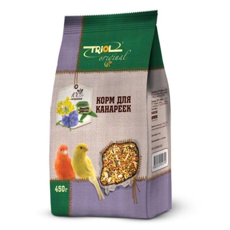 Корм Triol для канареек, 450 г.-1