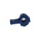 Connector T-shaped, puncturing type, under the wire 1.5-2.5 mm2, blue, set 10 pcs