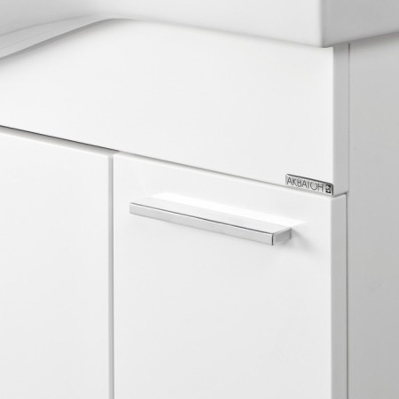 Tumbing under the sink Aquaton indie, 80 cm, white color-3