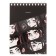 Notepad A6 60 sheets in the Meshu "Kawaii" cage, matte lamination, selective UV-lace
