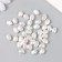 Beads for creativity plastic "Uneven pearl" set of 40 pcs 0.6x0.7 cm