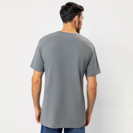 Male T -shirt, soot color, size 50-7