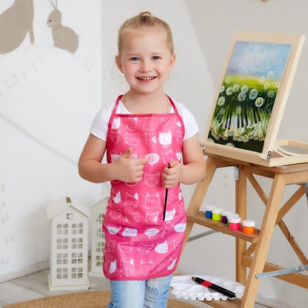 Apron Children's Ethel "Cats", 49 x 39 cm-7