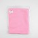 Flice flap, one-sided, 50 × 50 cm, 190 g/m, light pink color No. 3a