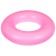 Circle for swimming "on the wave", d = 55 cm, pink color