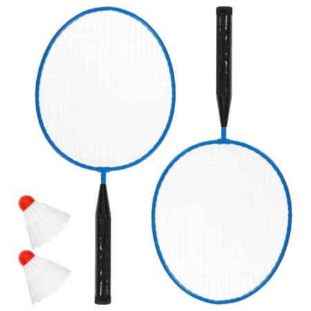 ONLYTOP Badminton Set: 2 rackets, 2 strokes, Mix colors-4