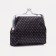Women's wallet on the farmar, black color