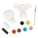 Set for painting from gypsum "Leo and Elephant", magnets, 2 figures, with paints and brush