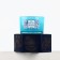 Aromatic candle “Blue Ocean Waves”: sea breeze, 5 x 7.1 cm.