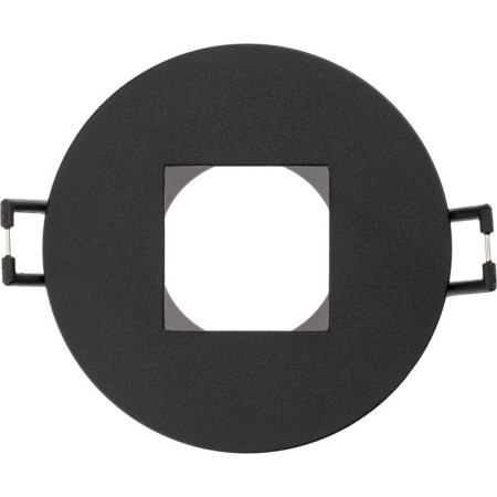 Light-K Buildiv, Artin, circle 87x87x38mm mounting hole 75x75mm GU5.3 Al Black 51432 9-6