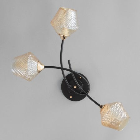 Tsota chandelier 3HE27 40W Black 38x38x28 cm Bayerlux-3