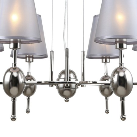 Suspension lamp 6x40W E14, size 70x70x100 cm-3