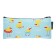 Penal soft 1 compartment, 90x200, flat, artificial leather, universal, blue, colorio